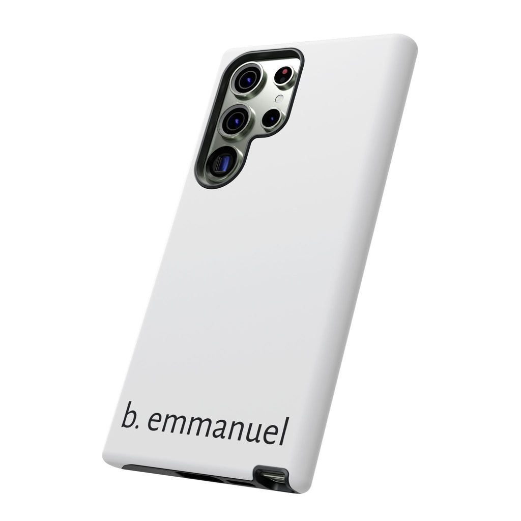 b. emmanuel Tough Phone Case for Iphone/Galaxy