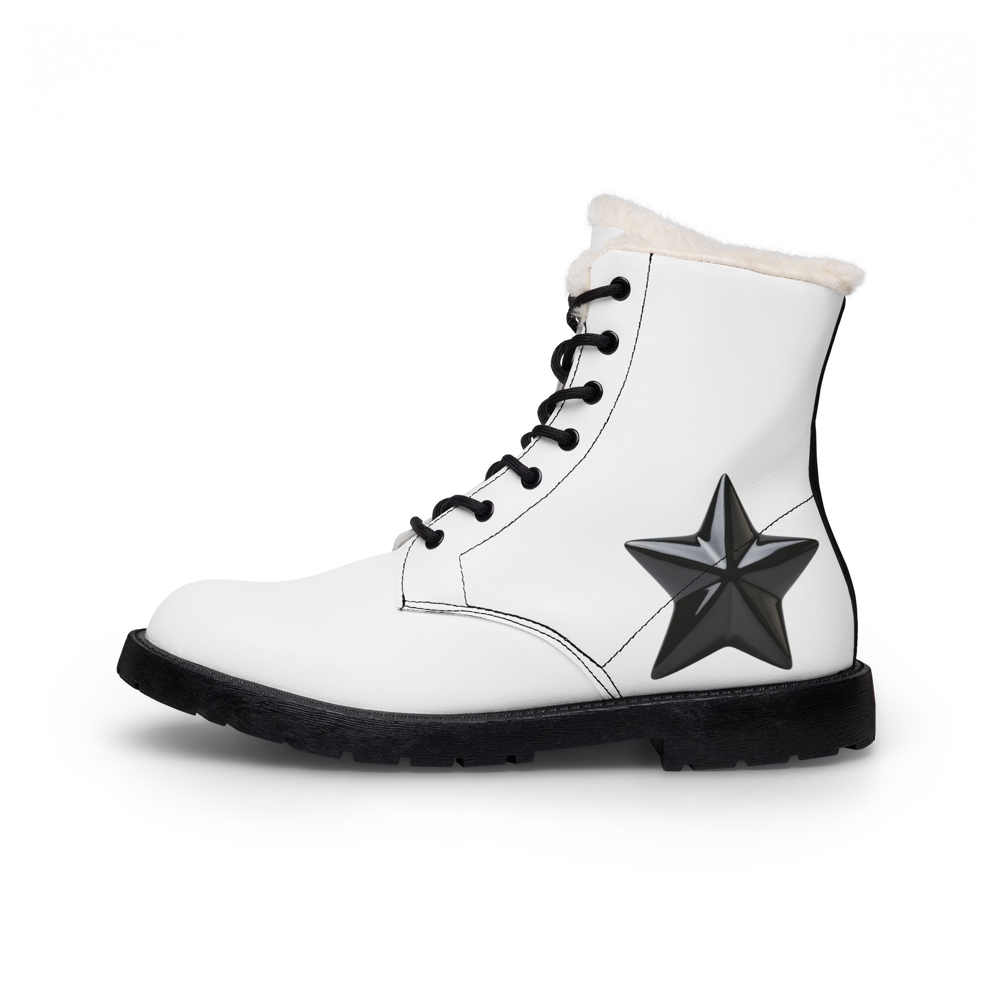 b. emmanuel "Estrella Cerámica" Fur Boots