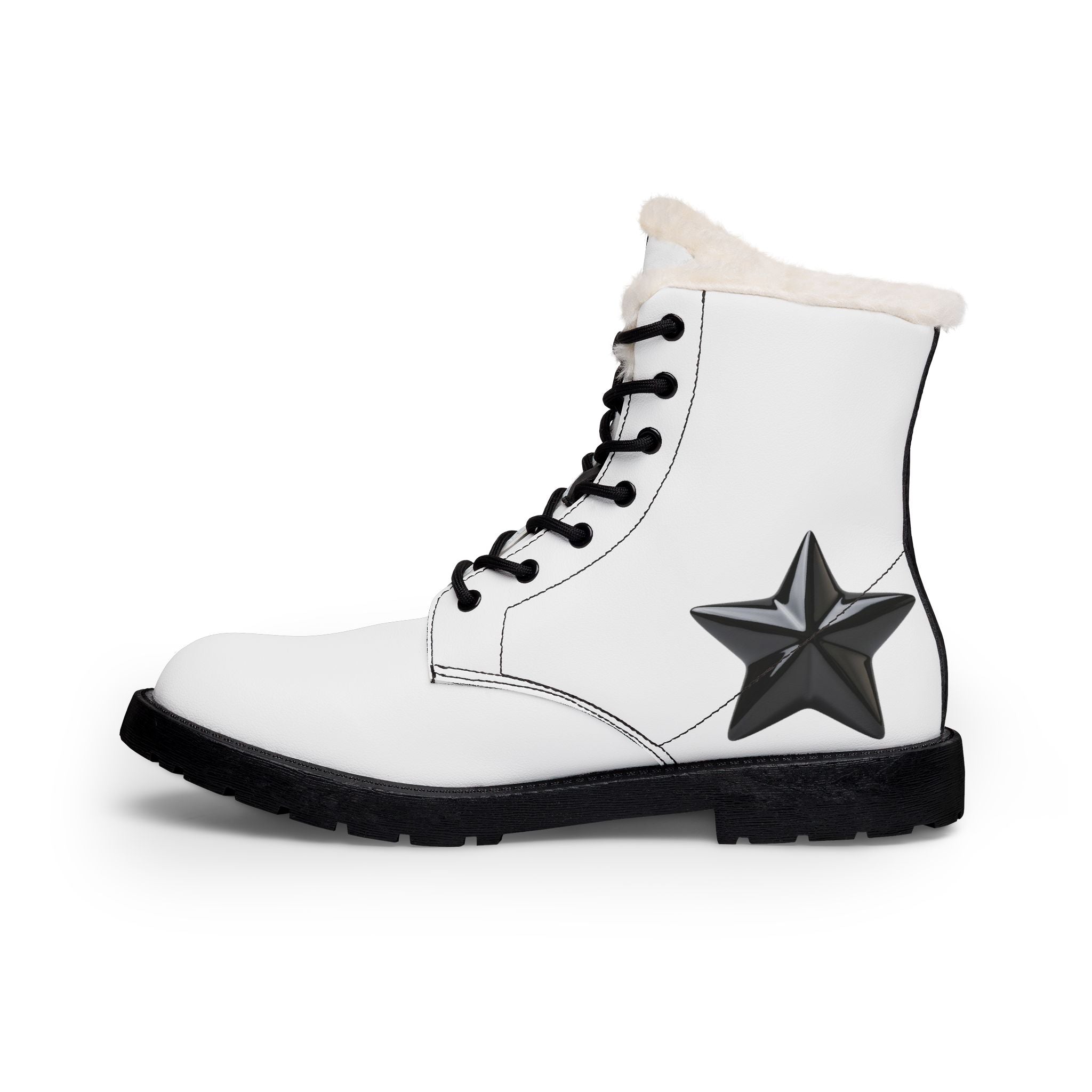 b. emmanuel "Estrella Cerámica" Fur Boots